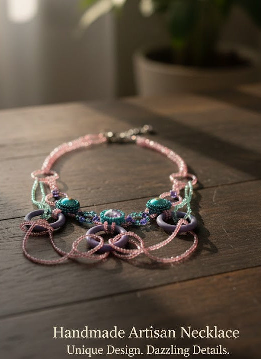 Handcrafted Artisan Statement Necklace